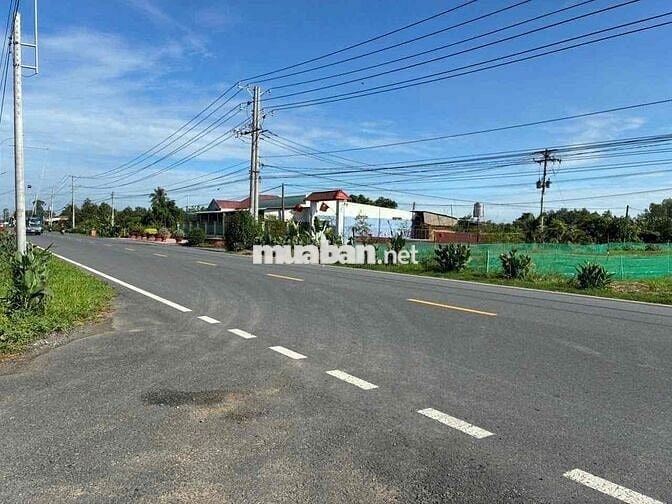 ĐẤT MẶT TIỀN ĐẾN 43M. ĐƯỜNG TỈNH 902, GẦN CẦU CÁI TRANH -  VĨNH LONG