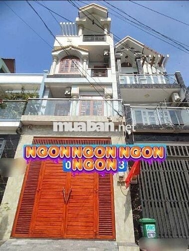 NHÀ 4 TẦNG ĐẸP — ĐƯỜNG SỐ 6 PHƯỜNG BÌNH HƯNG HÒA B (4m x 12m)