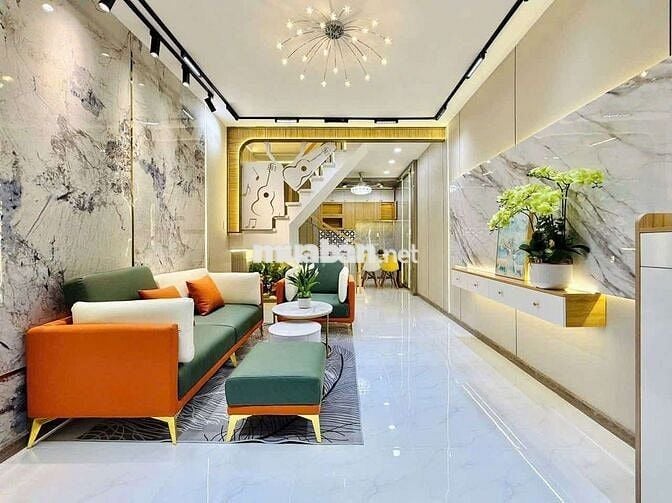 Bán nhà 2 tầng đúc BTCT 3 giường ngủ SHR đường số 59 Phường 14 Gò Vấp