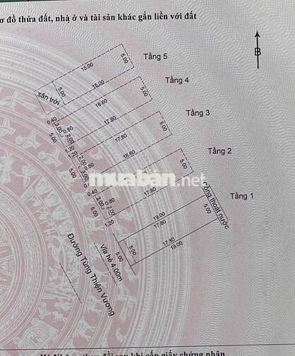Toà Căn Hộ 20 phòng Nam Việt Á, Đường 7m5 lề 4m , dtsd: 933m2