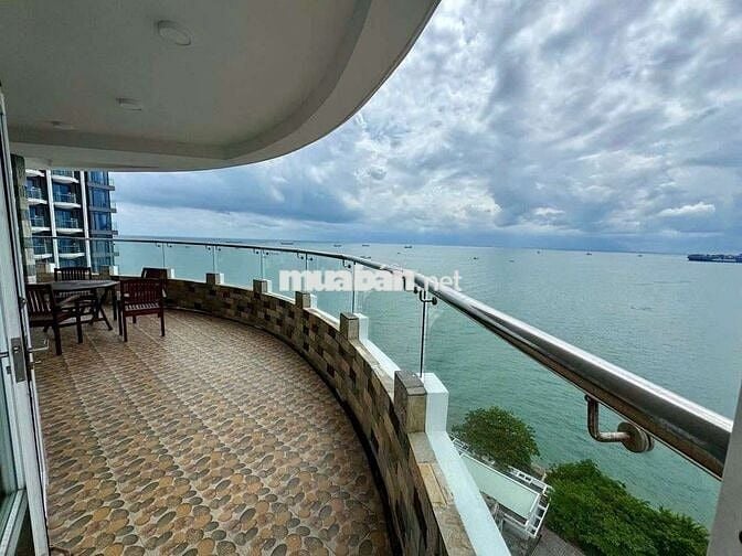 Cho thuê chung cư 2PN full nội thất view bao trọn biển