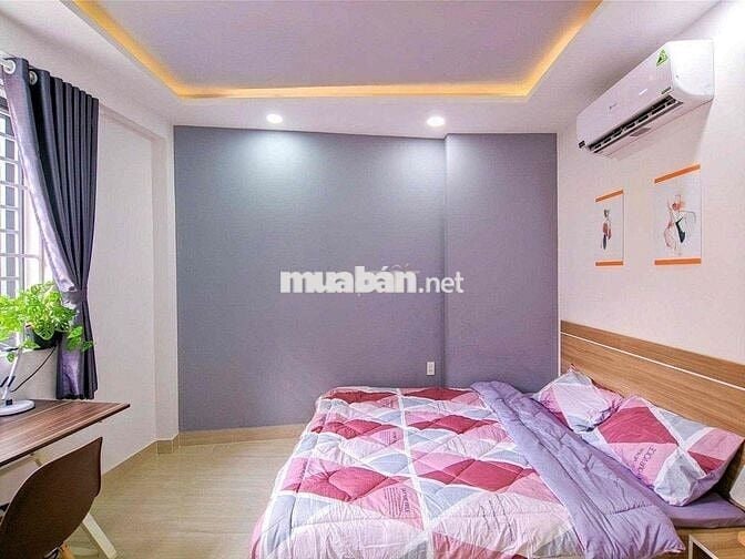 QUẬN 10- 1 PHÒNG NGỦ FULL NỘI THẤT - GẦN ĐẠI HỌC KINH TẾ