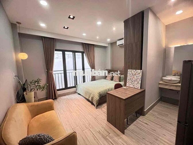 Studio siu mới ngay Tây Thạnh - Lê Trọng Tấn bancol đầy đủ nội thất