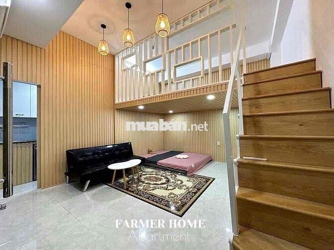 CĂN HỘ GÁC 50M2, FULL NT, 4ng 4xe thoải mái, GẦN ĐH KINH TẾ, HOA SEN