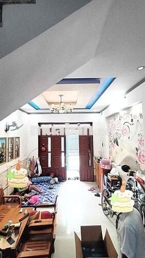 NHÀ Ở NGAY, 68M2 (4x17.3), HẺM XE TẢI,  TÂN ĐÔNG HIỆP, 4 ĐỒNG x