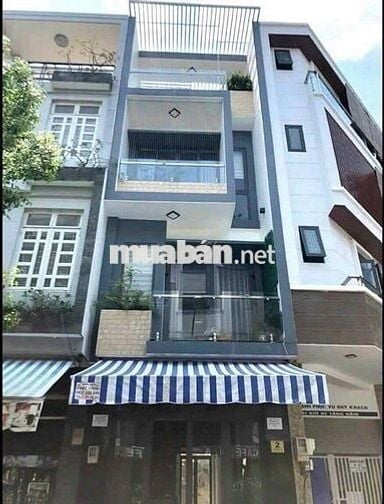 Nhà 1 Trệt 3 Lầu 5PN 4x18m Mặt Tiền Đường Số KDC Phạm Hữu Lầu
