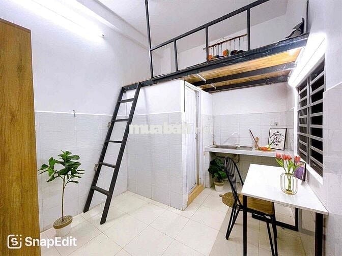 Phòng Trọ Có Gác Sẵn Máy Lạnh,Tủ Đồ Cách ĐH Văn Hiến 5-7P Đi Xe