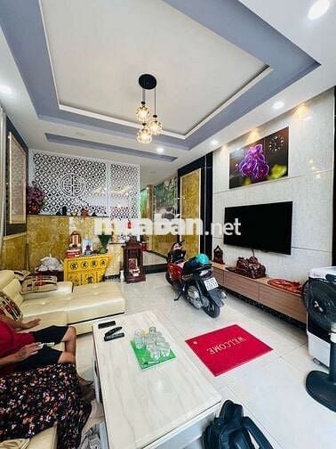 PHẠM ĐĂNG GIẢNG - NHÀ CÒN MỚI ĐẸP 105M² - 4 TẦNG - GIÁP TÂN PHÚ +AEON