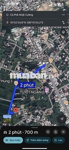 292m2 Đất NN tại xã ĐiệnMinh chỉ 270m đường ô tô cách Quốc lộ1A 2 phút