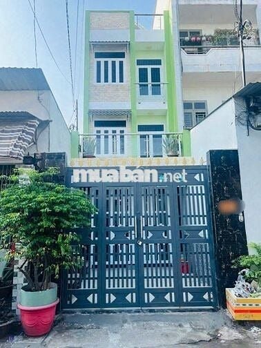 Hẻm 8m thông 189/10 Hoà Bình 4x16m 3 Tấm (4PN & sân thượng)
