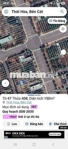 Cần bán lô đất tái định cư Mỹ Phước 4