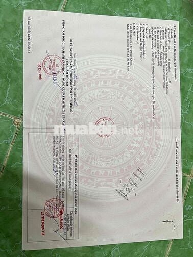 đất nền 60m2 phường mỹ phước bến cát