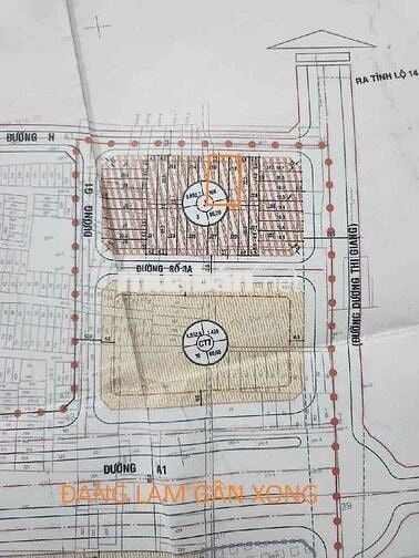 KHU DÂN CƯ PHÂN LÔ 38HA MẶT TIỀN ĐƯỜNG DƯƠNG THỊ GIANG- 100M2-