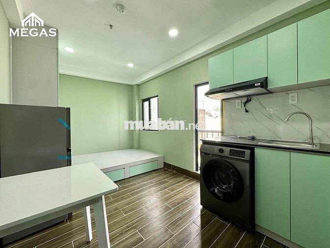 CHO THUÊ CĂN STUDIO MỚI XÂY, NỘI THẤT MỚI 100% ( CÓ MÁY GIẶT RIÊNG).
