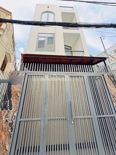 Góc,Hẻm xe hơi Hoàng Diệu,Ngang 4m,3Tầng,3PN,Khu Dân Trí,An Ninh,Sạch 