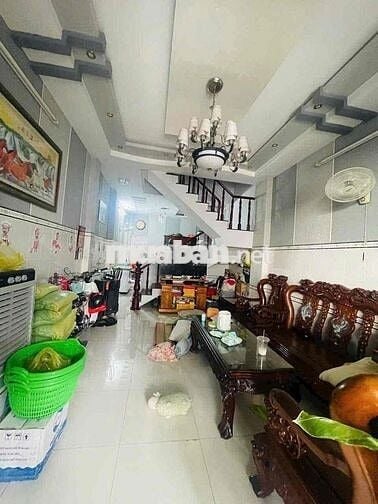 NHÀ SHR 68m2 3 LẦU– 1/ TRẦN THỊ CỜ Q.12 – SÁT GÒ VẤP – 4mx17m 4PN 5WC