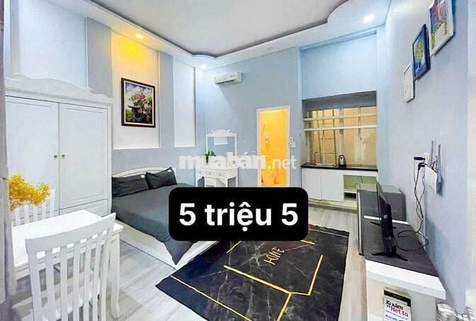 🍀HT Căn Hộ Studio Cao Cấp Full nội thất, kế ĐH Ngoại Thương, UTH, UEF