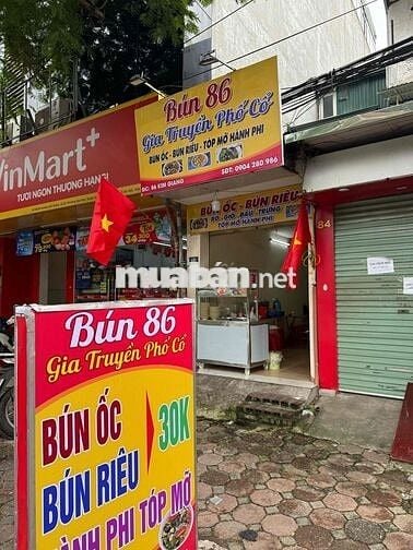 Cửa hàng mặt đường kinh doanh 50m2 tại 86phố Kim Giang, quận Hoàng Moa