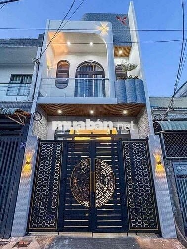 NHÀ LẦU MỚI XÂY KIẾN TRÚC HIỆN ĐẠI. TẶNG NỘI THẤT. TRỤC CHÍNH HẺM 160