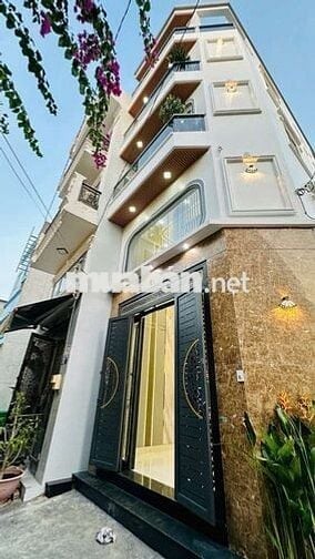 NHÀ 5 TẦNG CHIẾN LƯỚC BTD-FULL NT-LÔ GÓC HC ĐỦ- CHỈ 6 TỶ 850 TL
