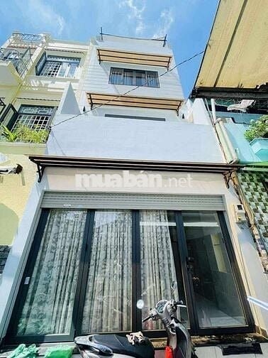 BÁN NHÀ TÂN PHÚ HXH HUỲNH THIỆN LỘC 4TẦNG GIÁ 5,5TỶ TL