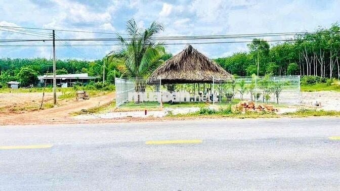 Mặt tiền DT 750 cách trung tâm Long Hoà Tp.HCM chỉ 800m.