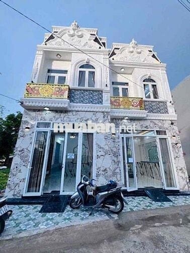 NHÀ 1 TRỆT 1 LẦU 2 MẶT TIỀN VIEW SÔNG GẦN BỆNH VIỆN NHI ĐỒNG