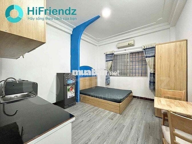 ✨Trống sẵn Studio cửa sổ_máy giặt riêng_Full NT_Free xe gần UEH