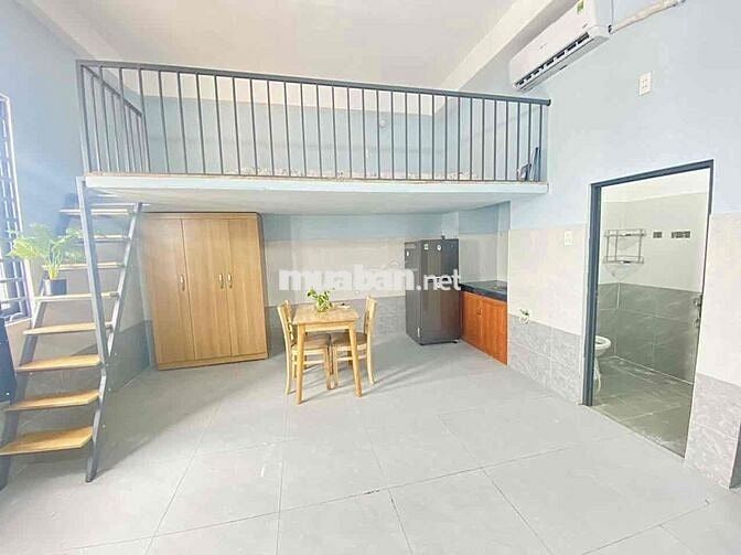 PHÒNG DUPLEX 35M2 - HẦM XE THANG MÁY - FULL NT CỬA SỔ THOÁNG
