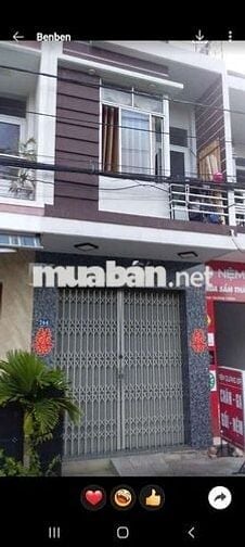Cho thuê nhà 2 tầng mặt tiền 744 Trường Chinh
