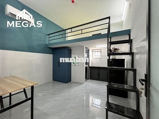 Phòng Có Gác Cửa Sổ Full Nội Thất -Gần Ngã Tư 7 Hiền, ĐH HUFLIT BA GIA