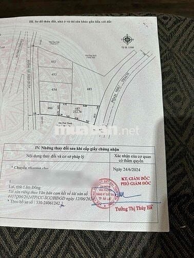 🏡 BÁN ĐẤT MẶT TIỀN PHAN NHƯ THẠCH – PHƯỜNG 1, TRUNG TÂM TP. ĐÀ LẠT 🌲