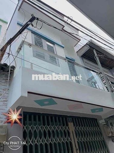 3,1tỷ, bán ngà Bình Tân, 24m2, Dtsd 48m2, 2 Pn, sổ riêng