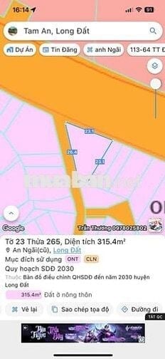 CHÍNH CHỦ  GỬI EM BÁN LÔ ĐẤT MẶT TIỀN 44 B  BÂY GIỜ LÀ ĐƯỜNG 996 C ,