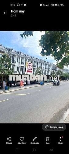 Cho thuê nhà mặt tiền KDC Hoàng Hùng
