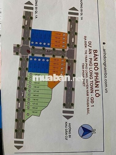 Chính Chủ Bán Lô Đất 5x20 Dự án Phú Long Town