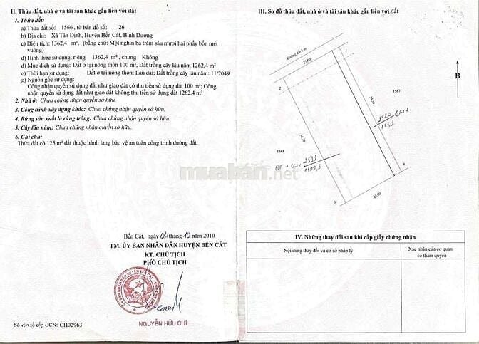 Bán đất đối diện Khu Du Lịch Đại Nam