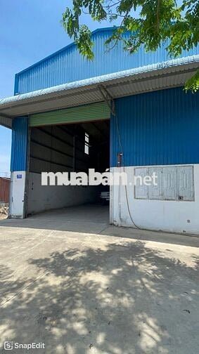 CHO THUÊ  XƯỞNG 1.600m² ĐƯỜNG 72, HỘI BÀI CHÂU PHA - CÁCH KCN PM3 5KM