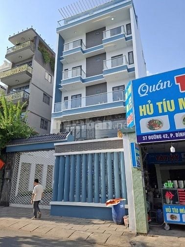 Bán tòa nhà mặt tiền đường 42 Bình Trưng Đông Quận 2 giá 36 tỷ