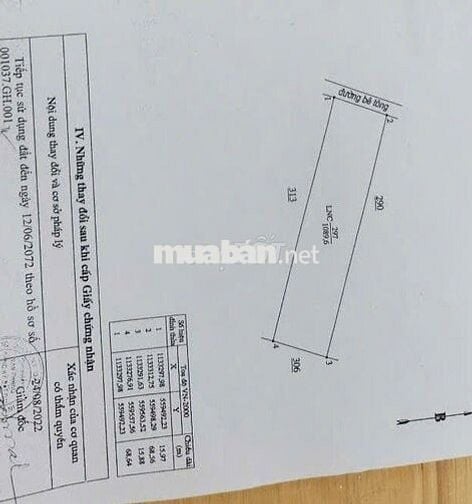Chính chủ cần bán đất xã Thanh Tân