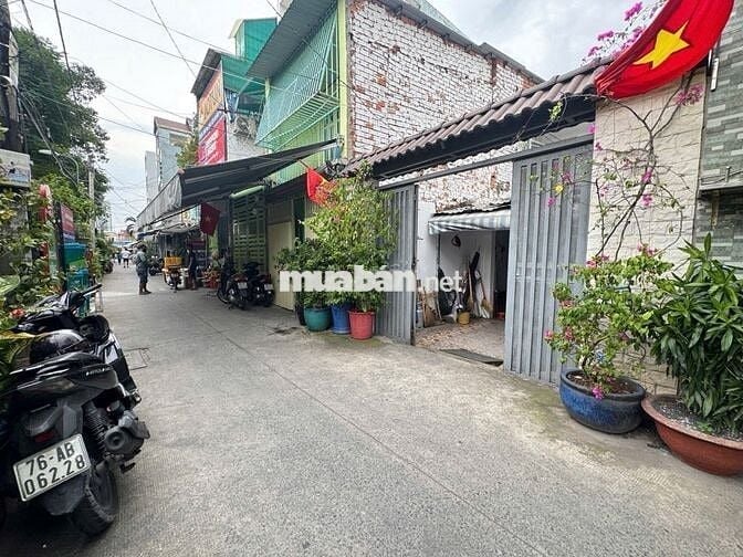 BÁN ĐẤT TẶNG NHÀ – HẺM XE HƠI – 85M² VUÔNG ĐẸP – CHỈ 6,X TỶ