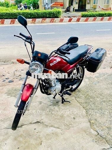 Suzuki GD 110 đỏ đen