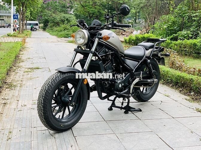 HONDA REBEL 300 CC MÀU ĐEN XÁM 1CHỦ ĐI TỪ ĐẦU 2023