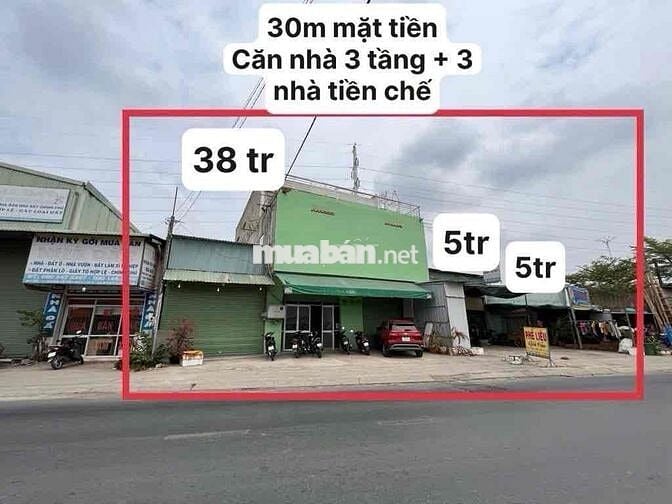 Cần Bán Gấp Mặt Tiền Võ Văn Bích - H.Củ Chi, Ngang 30M*60M