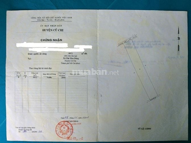 🏡 BÁN ĐẤT VƯỜN 9.972 m² – PHÚ HÒA ĐÔNG, CỦ CHI Giá: 35 tỷ đồng | Sổ đ