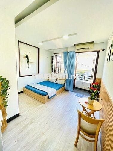 Chỉ 6,5tr - siêu phẩm 40m2 ngay Ngã tư Hàng Xanh, 1 phòng ngủ ban công