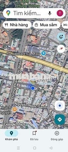 Nhà 2 mặt tiền, mặt trước lộ 6m, mặt sau lộ 5m.