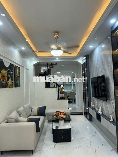 Nhà đẹp 30M x 5T Lê Đức – full nội thất, gần chợ, ô tô, KD – 6,1 tỷ