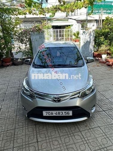 Xe Toyota Vios 1.5G 2017 - 344 Triệu