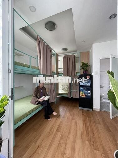 KTX NỮ Trung tâm Quận 1 - Hồ Hảo Hớn- phòng 4 giường
